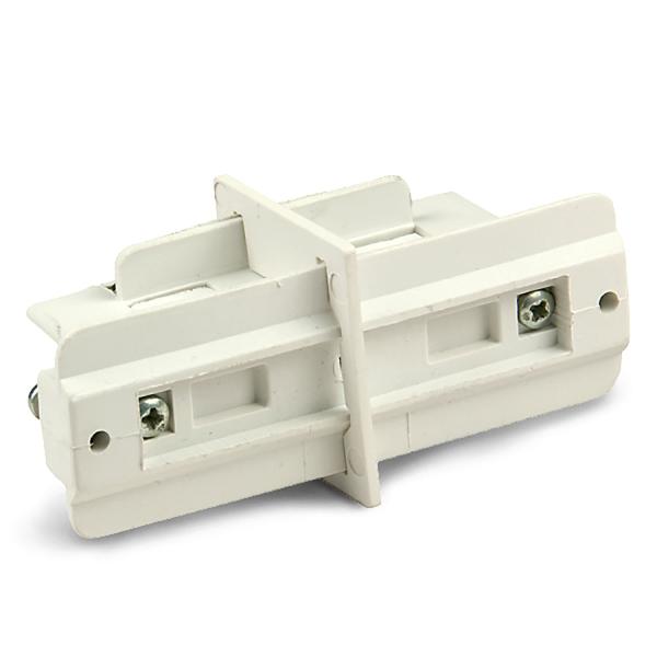 3-Phasen Classic Linear-Verbinder isoliert, weiß
