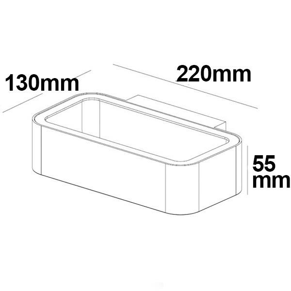 LED Wandleuchte Up&Down 1x7W CREE, IP54, silbergrau, warmweiß