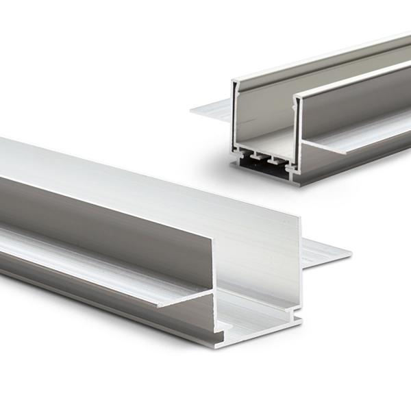 Installationskanal für Einbauprofile WING, L: 200cm für 12,5mm Rigips-Platten