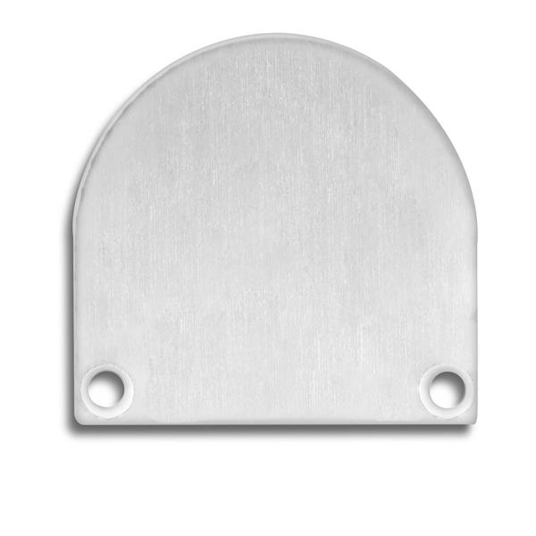 Endkappe EC46 Alu für SURF/DIVE20 FLAT mit COVER13, 2 STK, inkl. Schrauben