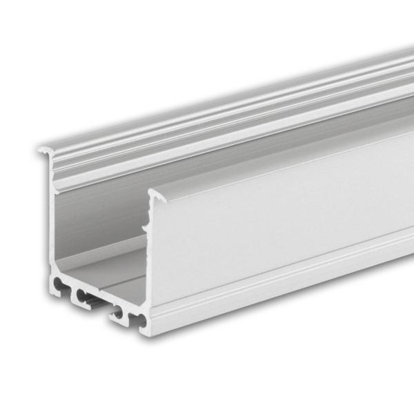 LED Einbauprofil DIVE20 Aluminium eloxiert, 200cm