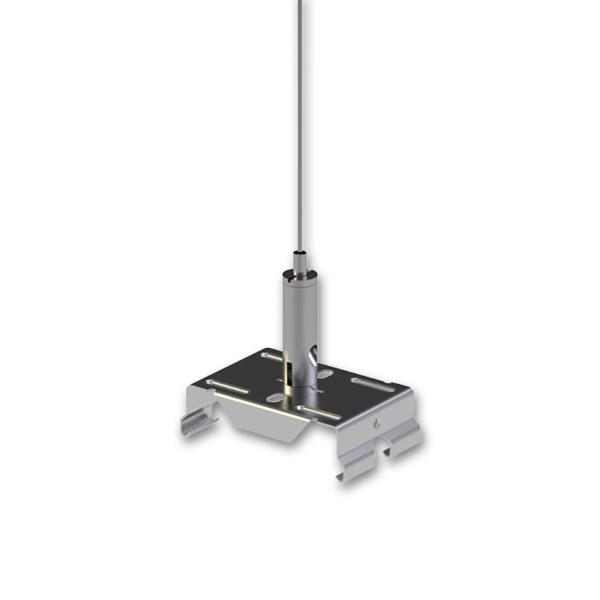 FastFix LED Linearsystem Stahlseilabhängung 2m inkl. Montageclip