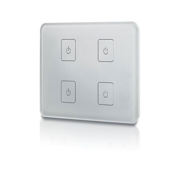 Sys-One single color 4 Zonen Einbau-Touch-Funk-Fernbedienung, 230V AC
