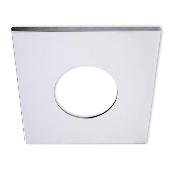 Cover Aluminium eckig chrom für Sys-68