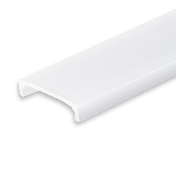 Abdeckung COVER3 opal/satiniert 300cm für Profil SURF12 RAIL/BORDERLESS (FLAT)