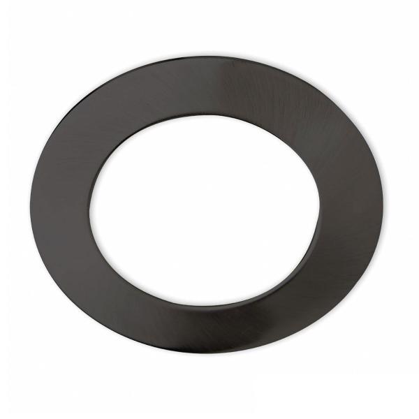 Cover Aluminium rund schwarz für Sys-90