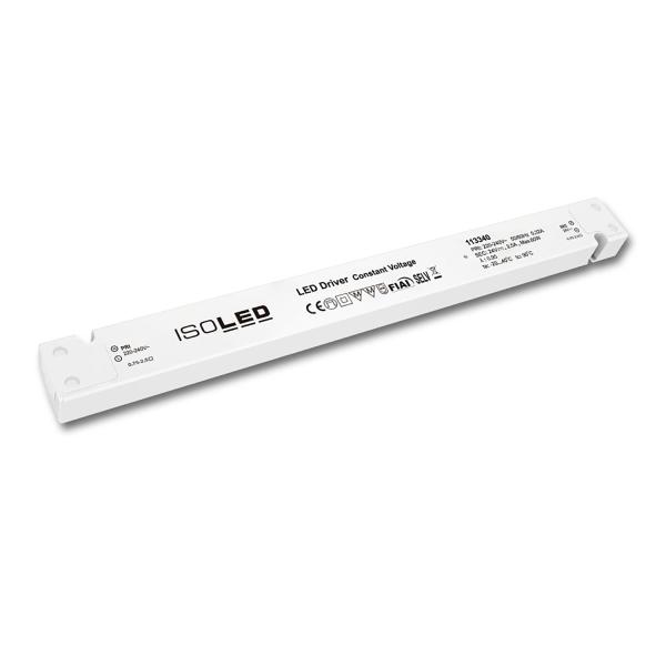 LED Trafo 24V/DC, 0-60W, SELV, ultraflach, ultraschmal