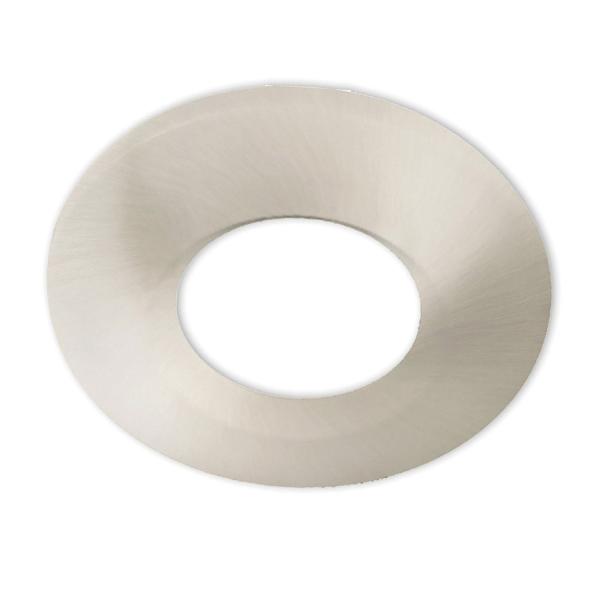 Cover Aluminium rund/Kante nickel gebürstet für Sys-68