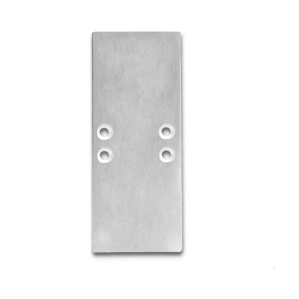 Endkappe EC66 Aluminium für Profil  2SIDE, 2 STK, inkl. Schrauben