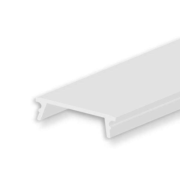 Abdeckung COVER20 opal/satiniert 600cm für Profil SURF16