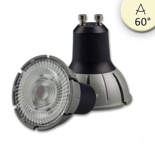 GU10 Vollspektrum LED Strahler 7W COB, 60°, 3000K, dimmbar
