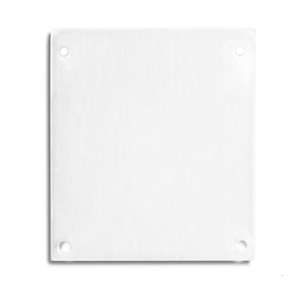 Endkappe E69 Alu weiß für LAMP30 V1+V2, 2 STK, inkl. Schrauben