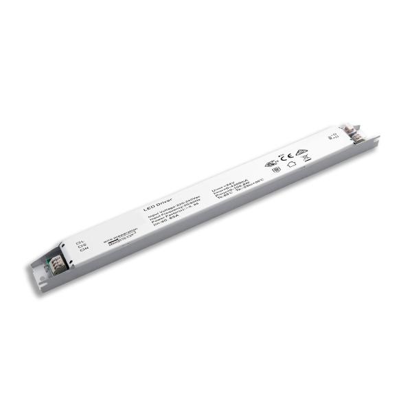 LED Leuchten-Trafo 24V/DC, 0-100W, SELV, flach, schmal
