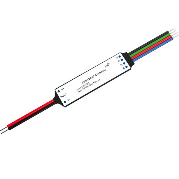 Sys-Pro RGB Funk Mesh PWM-Dimmer Mini, 3 Kanal, 12-24V DC 3x1A