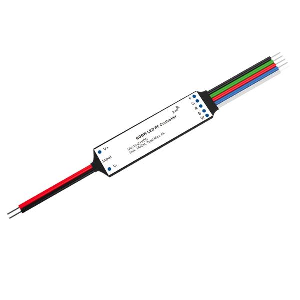 Sys-Pro RGB+W Funk Mesh PWM-Dimmer Mini, 4 Kanal, 12-24V DC 4x1A