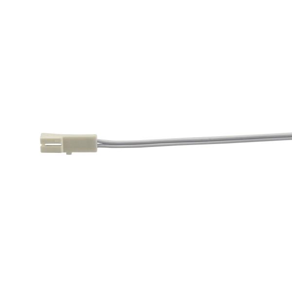 MiniAMP Anschlussbuchse female, 30cm, 2-polig, weiß, max. 3A