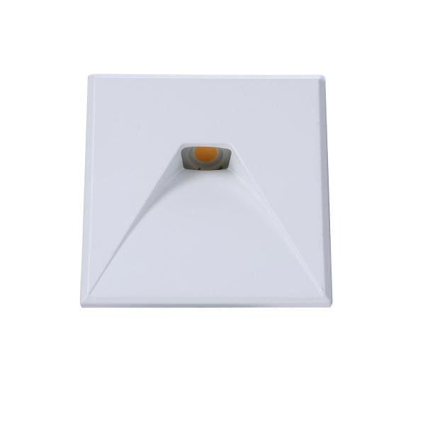 Cover Aluminium eckig 2 weiß für Sys-Wall68
