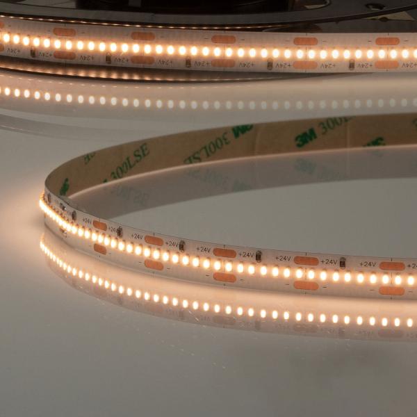 LED CRI930 Linear8 Flexband, 24V DC, 22W, IP20, 3000K, 5m Rolle, 350 LED/m