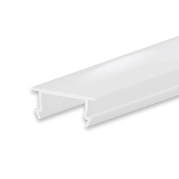 Abdeckung COVER43 opal/satiniert 200cm für Profil SURF10