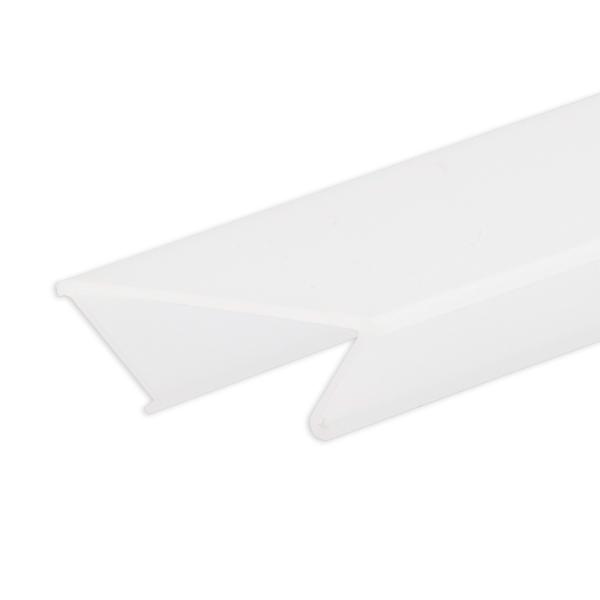 Abdeckung COVER46 weiß/matt 200cm für Profil CORNER12 BORDERLESS