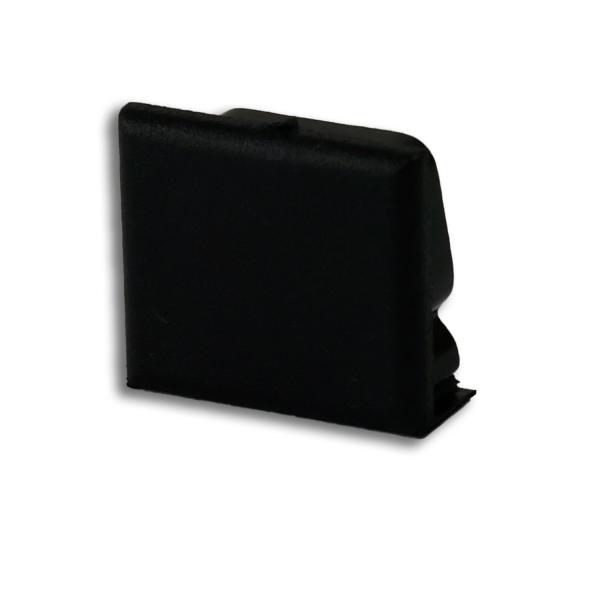 Endkappe EC81B schwarz für Profil SURF10, 1 STK
