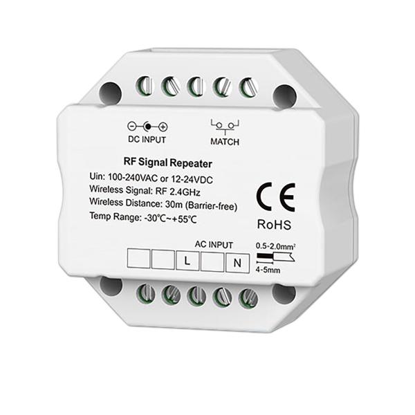 Sys-Pro Mesh Signal Repeater, max. 30m, 12-24V DC / 100-240V AC
