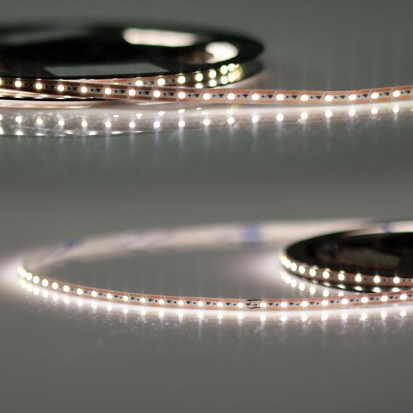 LED CRI940 MiniAMP Flexband, 12V DC, 7W, IP20, 4000K, 500cm, Kabel beids. + maleAMP, 120 LED/m