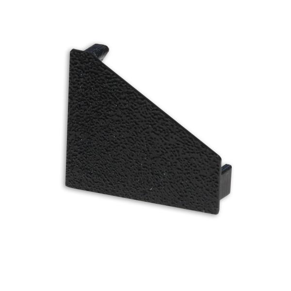 Endkappe EC110L schwarz für Profil CORNER18, links 1 STK