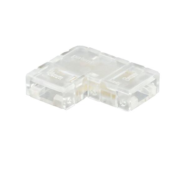Kontakt-Eckverbinder (max. 4A) K2-28 für 2-pol. IP20 Flexstripes mit Breite 8mm