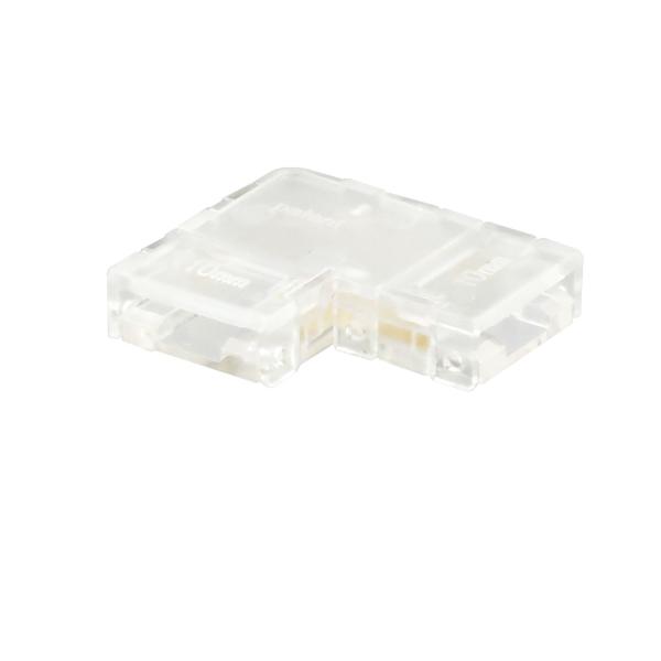 Kontakt-Eckverbinder (max. 5A) K2-210 für 2-pol. IP20 Flexstripes mit Breite 10mm
