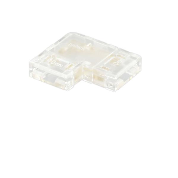 Kontakt-Eckverbinder (max. 5A) K2-410 für 4-pol. IP20 Flexstripes mit Breite 10mm