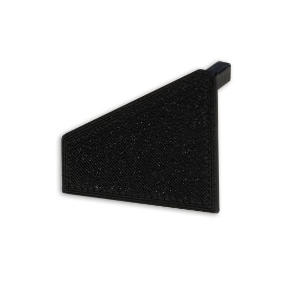 Endkappe EC110R schwarz für Profil CORNER18, rechts 1 STK