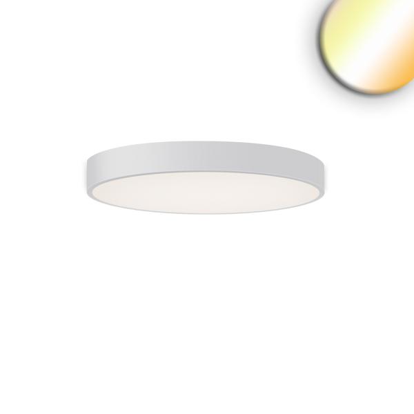 LED Deckenleuchte UGR<19 2H, weiß, 20W|30W, IP42, DN400, ColorSwitch 2700|3000|4000K, dimmbar