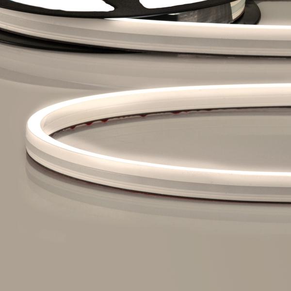 LED NEON930 Flexband B08H12, 24V DC, 12W, IP67, 3000K, 5m Rolle, 140 LED/m, inkl. Montageclips