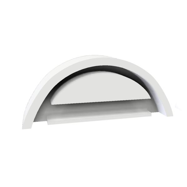 Endkappe für LED T5/T8 Umrüstplatine inkl. Abdeckung COVER69 ohne Kabeldurchführung