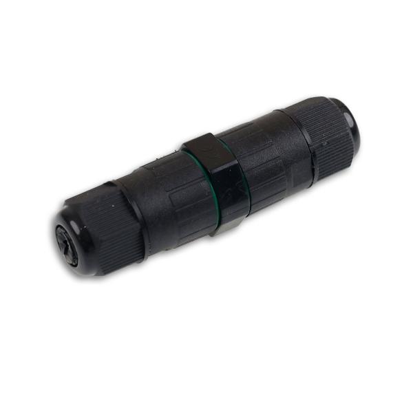 Kabelverbinder IP67, 2-polig 0.75-2.5mm² mit Federklemme, max. 250V 16A, Manteldm. 6-8mm