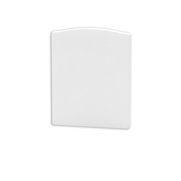 Endkappe EC114 weiß für LAMP30 V1+V2, 2 Stück, mit Lichtfalle