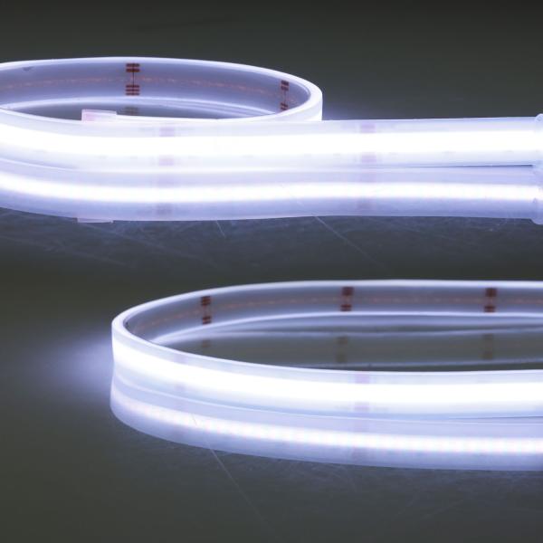 LED HT RGB+WW COB Flexband für bis zu 100°C Umgebungstemp., 24V DC, 19 W, IP68, 5m Rll, 896 LED/m