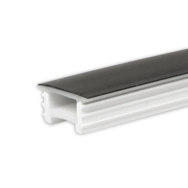 FLEX-COVER16 Twist+Bend, Silikon, schwarz, 5% Transm., 20m Rolle