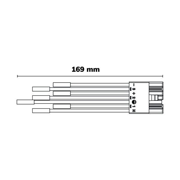 FastFix LED Linearsystem R PRO Modul Einspeiseadapter 7-polig, 16A female
