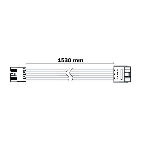 FastFix LED Linearsystem R PRO Modul Verlängerungskabel 1,5m, 7-polig female