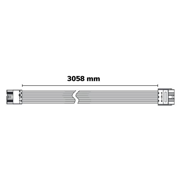 FastFix LED Linearsystem R PRO Modul Verlängerungskabel 3,0m, 7-polig female