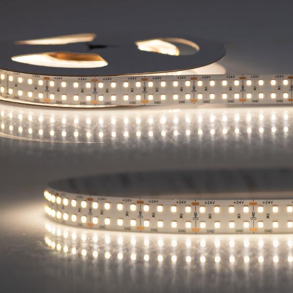 LED CRI940 Flexband, 24V DC, 30W, 160lm/W, zweireihig, IP20, 4000K, 5m Rolle, 240 LED/m