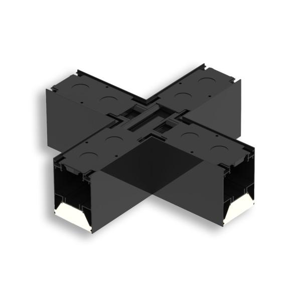 X-Verbinder für Aufbau/Hängeleuchte LINKLINE50 schwarz