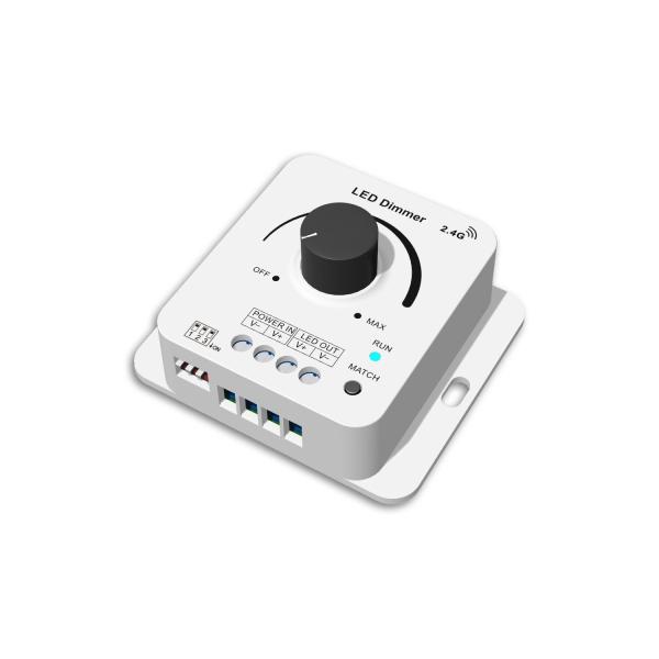 Sys-Pro Funk Multi-PWM Drehdimmer, 3s Soft-On/Soft-Off, 1 Kanal, 12-24V DC 8A, 36-48V DC 6A
