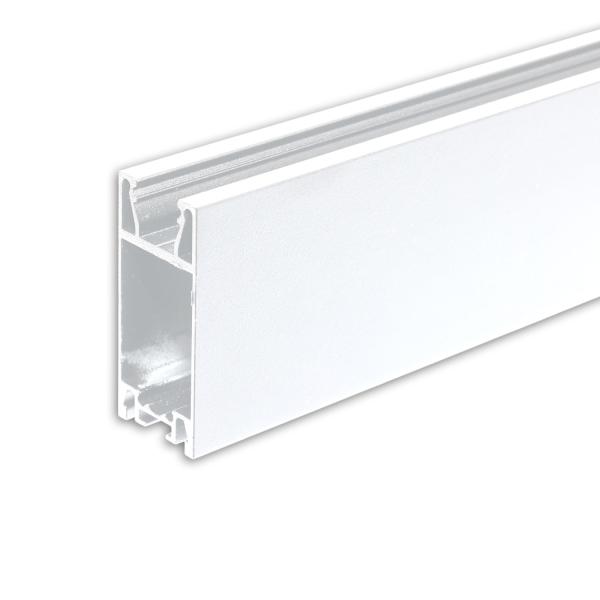 Gardinenprofil Curtain10 ONE HIGH, weiß RAL 9010, 200cm