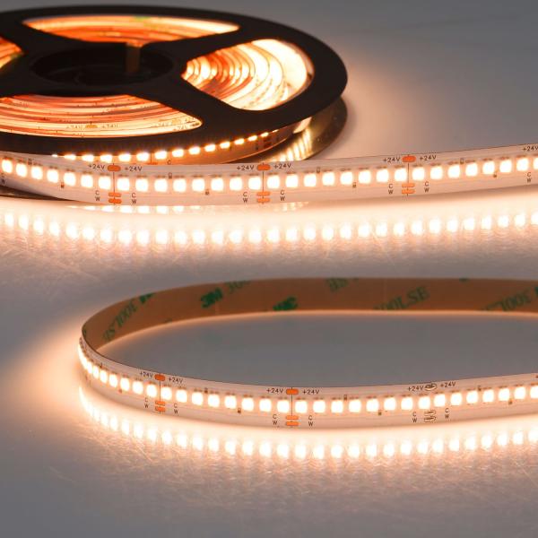 LED CRI918/940 CCT Flexband, 24V DC, 10W + 10W, 5m Rolle, 320 LED/m