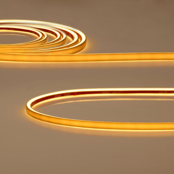 LED NEON927 MiniCut MiniAmp Black Flexband, 24V DC, 7W, IP20, 2500K, 1.2m Rolle, 400 LED/m