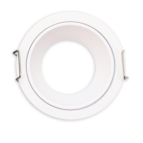 Einbaurahmen für MR11/GU10 Mini Spots, rund, weiß
