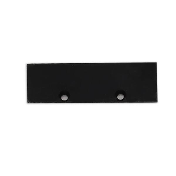 Endkappe Alu EC126 für Curtain10 ONE, 2 Stück, schwarz